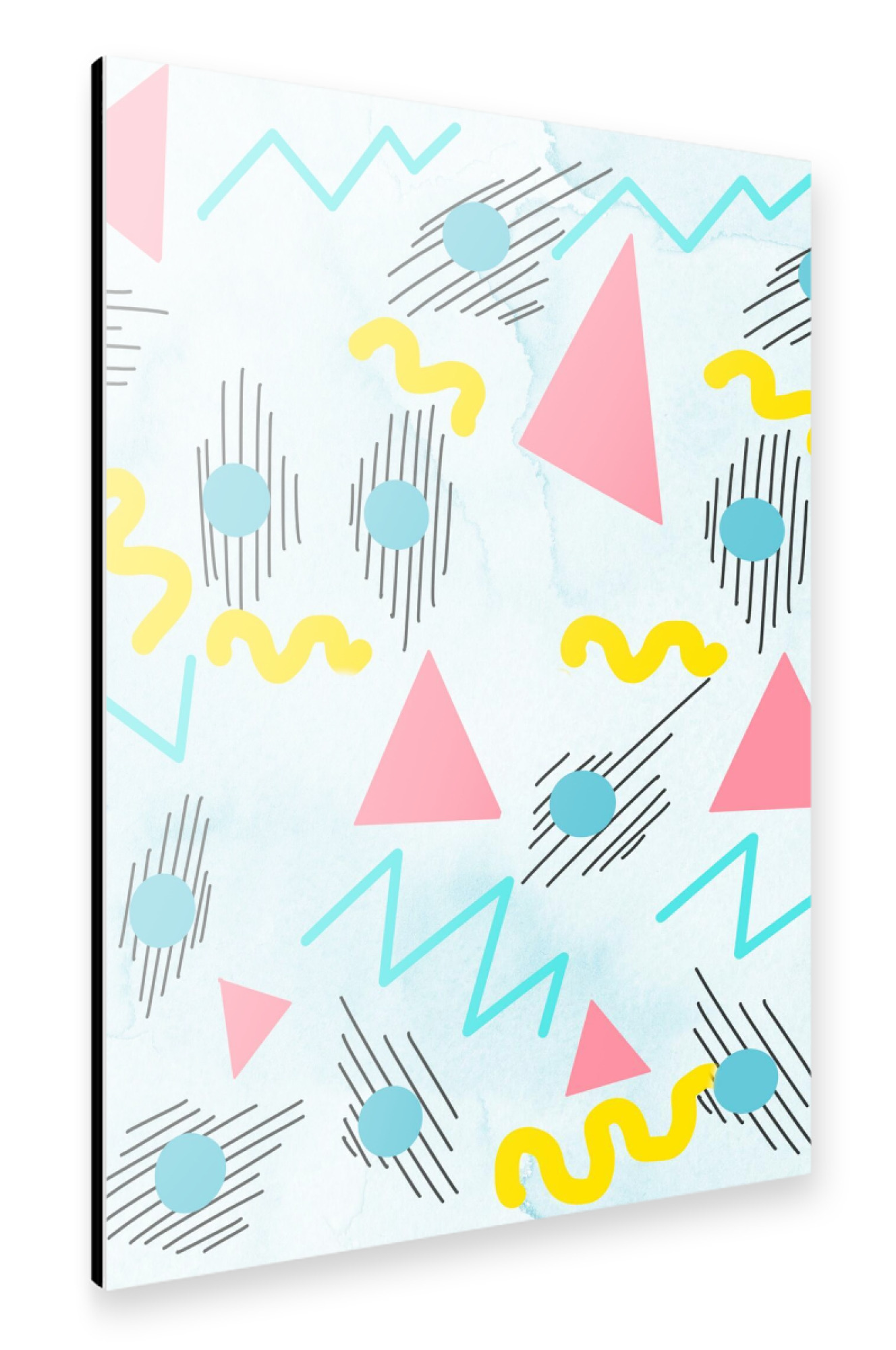Alu-Dibond "Abstract Geometric Pattern" 30x20 cm artboxONE