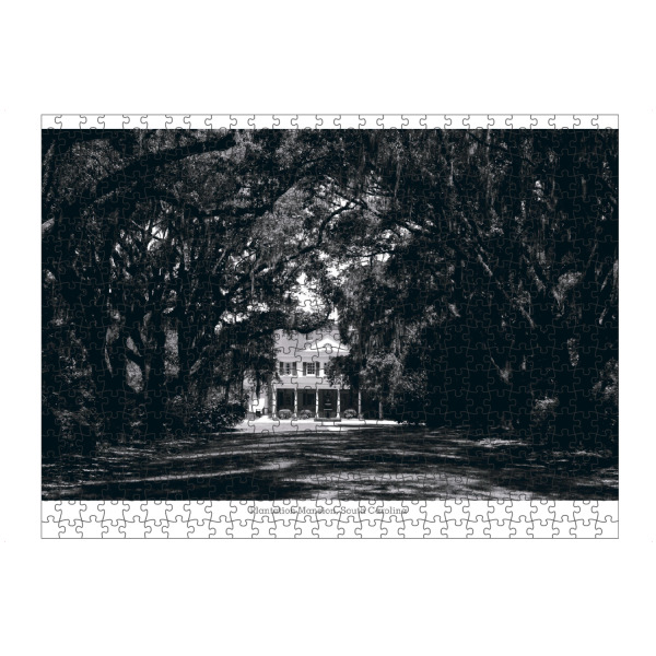 Puzzle Ravensburger "Südstaaten-Herrenhaus" artboxONE - Reise,Schwarzweiß,Reise / Länder