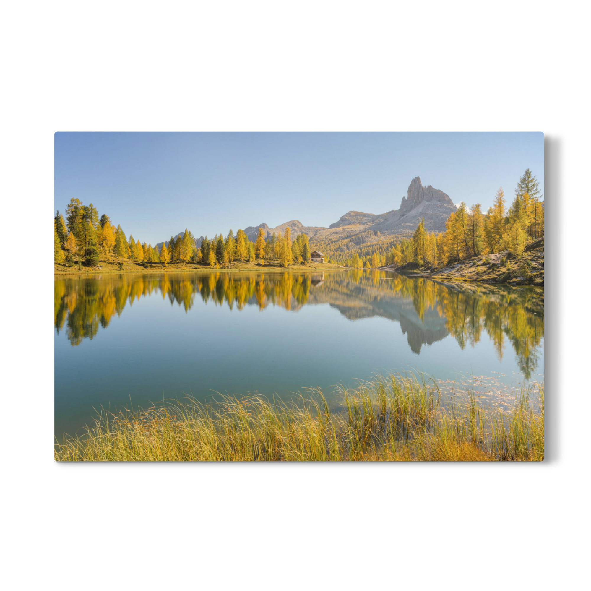 Galerie-Print "Herbsttag am Lago Federa" 75x50 cm artboxONE