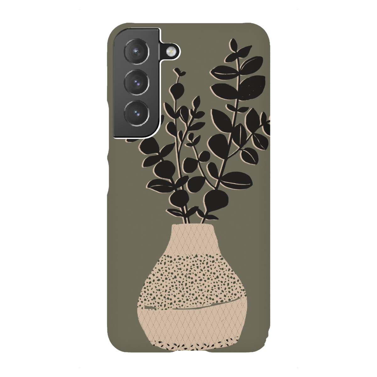 Samsung Galaxy "Abstract plant in a vase" Premium-Case Handyhülle artboxONE