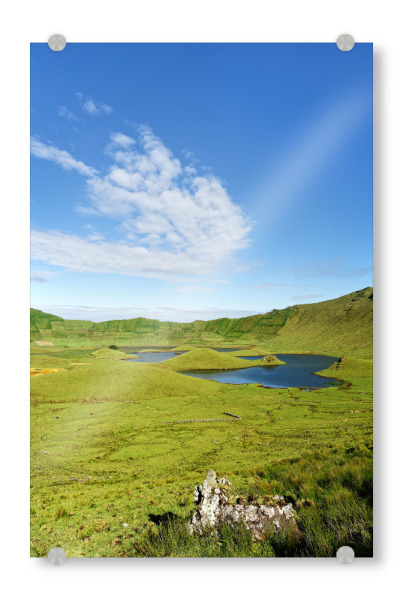 Acrylglasbild "Azoren - Corvo" artboxONE - Natur,Reise,Reise / Länder