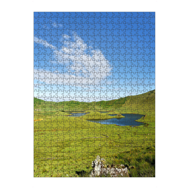 Puzzle Ravensburger "Azoren - Corvo" artboxONE - Natur,Reise,Reise / Länder