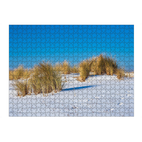 artboxONE Puzzle "Schnee, Düne und Himmel" artboxONE - Natur,Reise