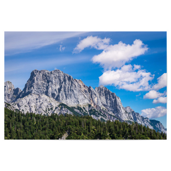Poster 30x20 cm "Wolken, Berg und Wald" artboxONE - Natur,Reise