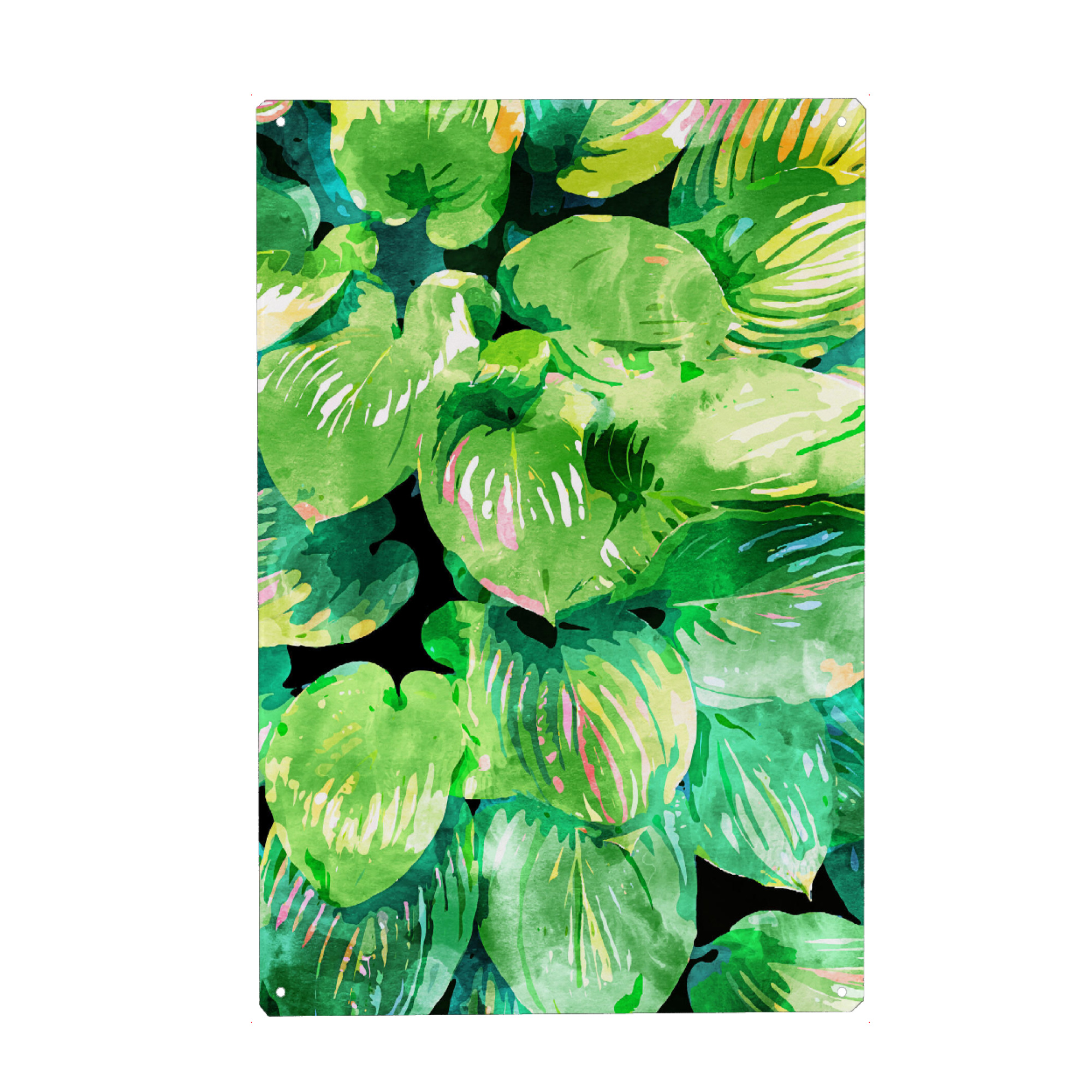 Metall Poster "Colors Of The Jungle" artboxONE - Natur,Abstrakt