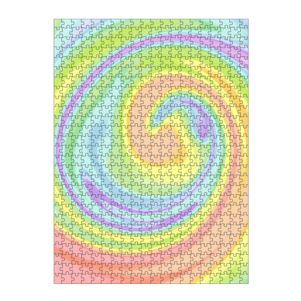 artboxONE Puzzle "Rainbow Pattern" artboxONE - Abstrakt,Menschen,Fashion,Festivals,Lustig
