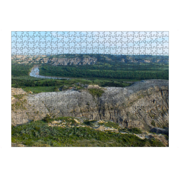 Puzzle Ravensburger "Theodore Roosevelt NP, ND" artboxONE - Natur,Reise,Reise / Länder