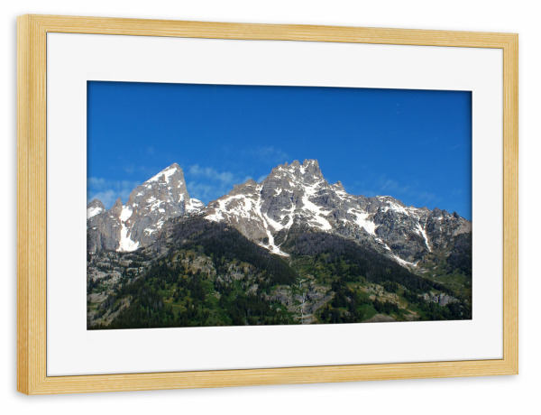 Poster mit Rahmen kiefer "Grand Teton NP" artboxONE - Natur,Reise,Reise / Länder