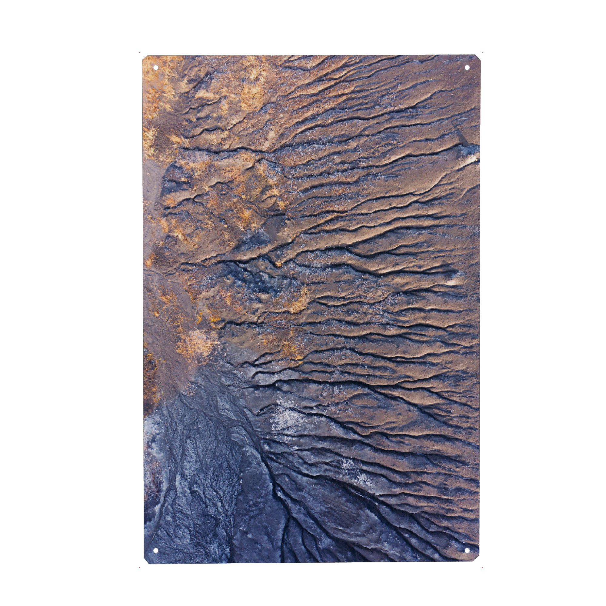 Metall Poster "JEHOVA" artboxONE - Natur,Abstrakt - Dji,Drone,Aerial,Luftaufnahme,Mavic,Allgäu,Abstrakt,Art,Kunst,Bavaria,Nft - Blechschild