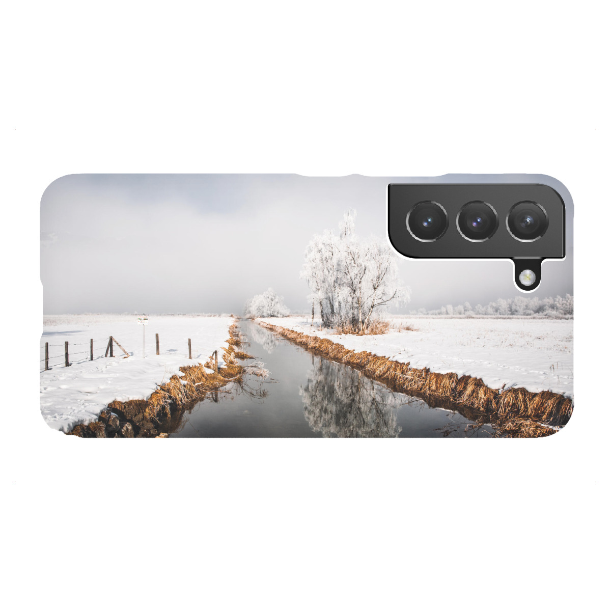 "Winterliches Naturschutzgebiet"für Samsung Galaxy - Premium-Case Handyhülle artboxONE