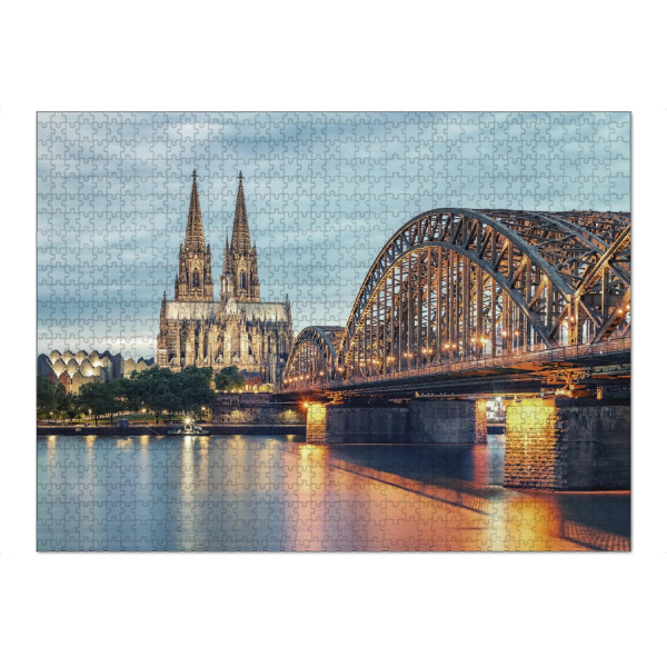 Puzzle Ravensburger "Cologne City" artboxONE - Städte,Städte / Köln,Reise,Architektur,Reise / Länder