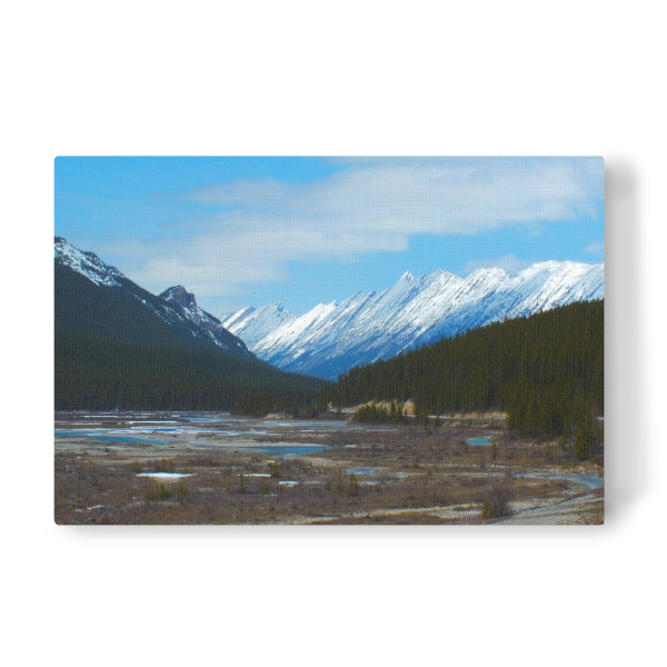 Leinwandbild "Die kanadischen Rocky Mountains" artboxONE - Natur,Reise,Reise / Länder