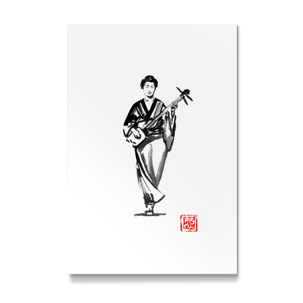 Galerie-Print "Walking shamisen" 30x20 cm artboxONE