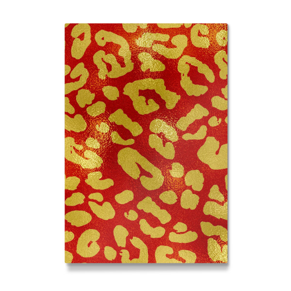 Galerie-Print "Red And Yellow Leopard Pattern" 30x20 cm artboxONE
