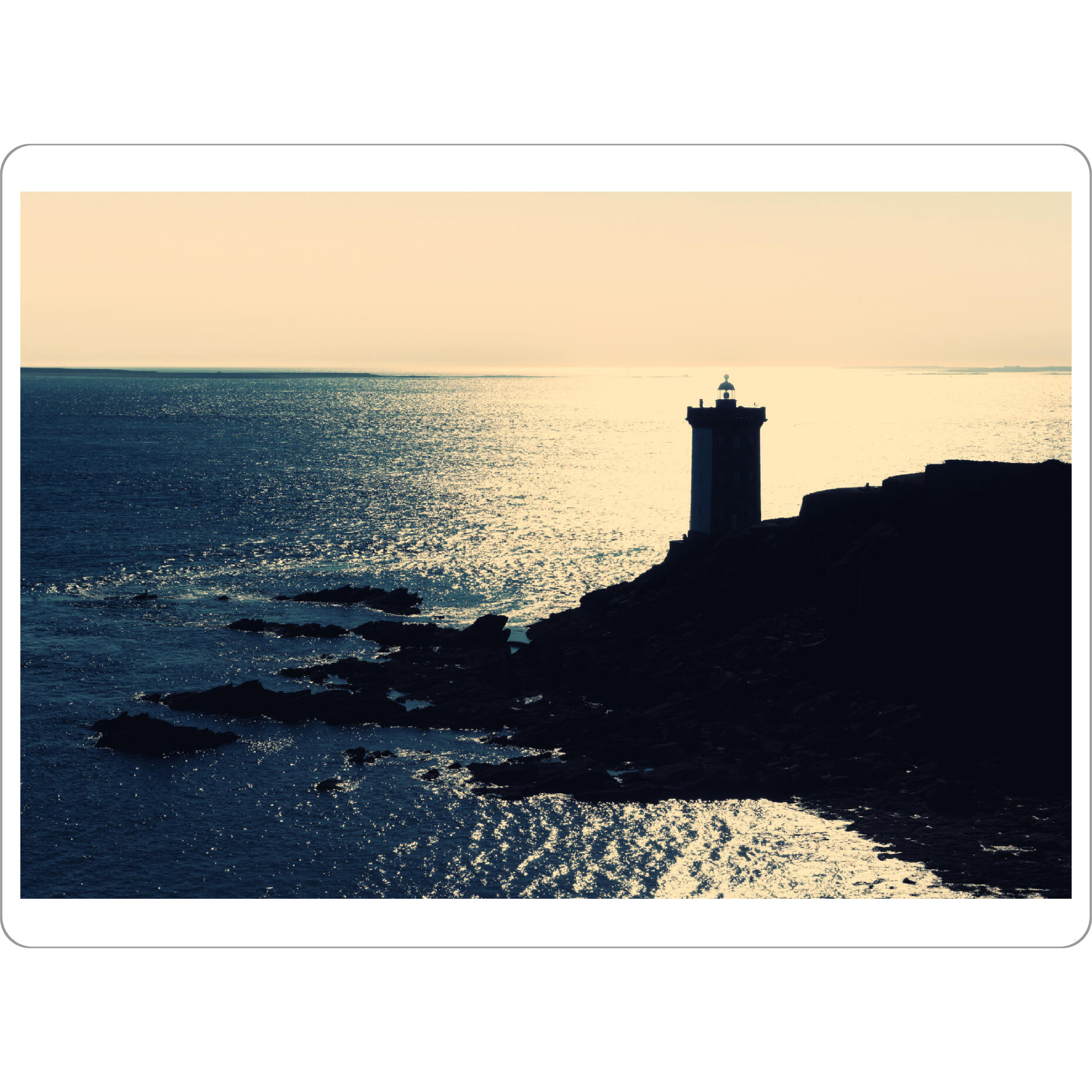 Tischset "Kermorvan Lighthouse" artboxONE - Natur,Reise,Architektur,Reise / Strand und Meer,Reise / Länder