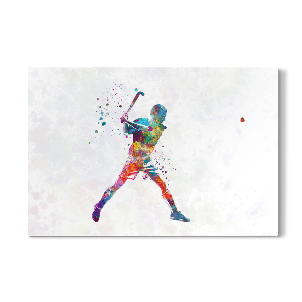 Galerie-Print "Field hockey in watercolor" 30x20 cm artboxONE