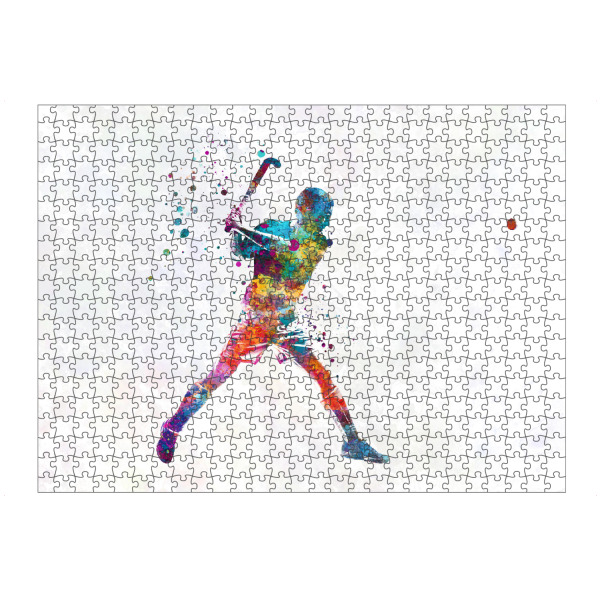 Puzzle Ravensburger "Field hockey in watercolor" artboxONE - Abstrakt,Sport