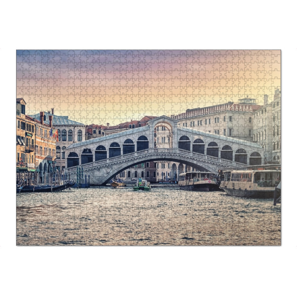 Puzzle Ravensburger "Rialto" artboxONE - Städte,Reise,Architektur,Städte / Venedig,Reise / Länder