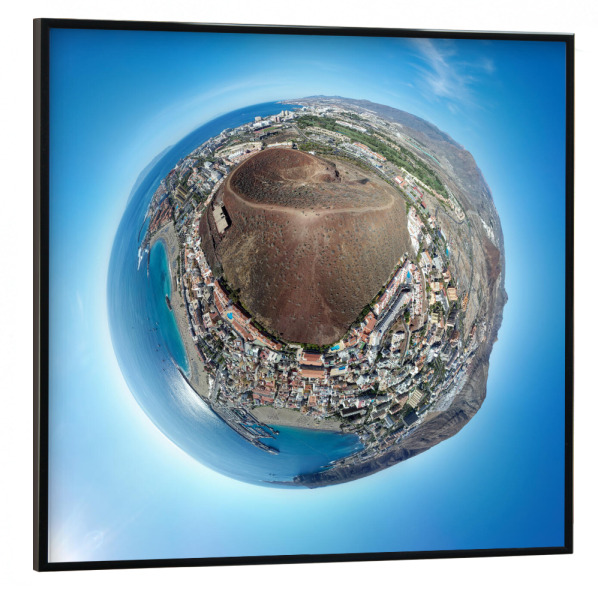 Poster mit schwarzem Rahmen 30x30 cm "Teneriffa - Montaña Chayofita" artboxONE - Städte,Natur,Reise,Architektur,Reise / Strand und Meer