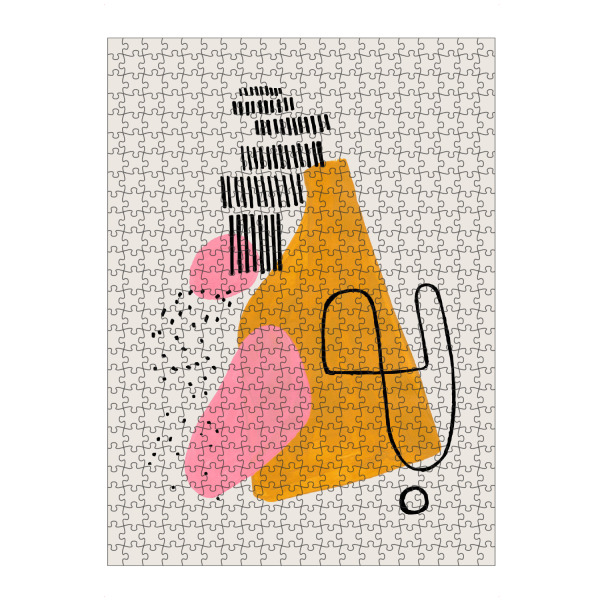 artboxONE Puzzle "Ejaaz Haniff - Champagne Bubbels" artboxONE - Abstrakt,Geometrie