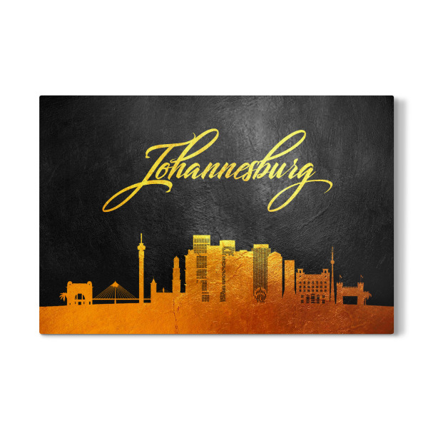 Galerie-Print "Johannesburg South Africa Gold" 30x20 cm artboxONE