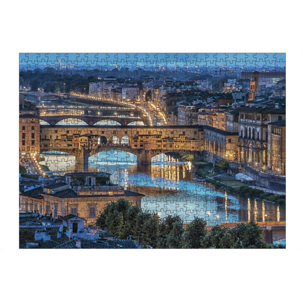 Puzzle Ravensburger "Florence At Dusk" artboxONE - Städte,Reise,Architektur,Reise / Länder,Städte / Weitere