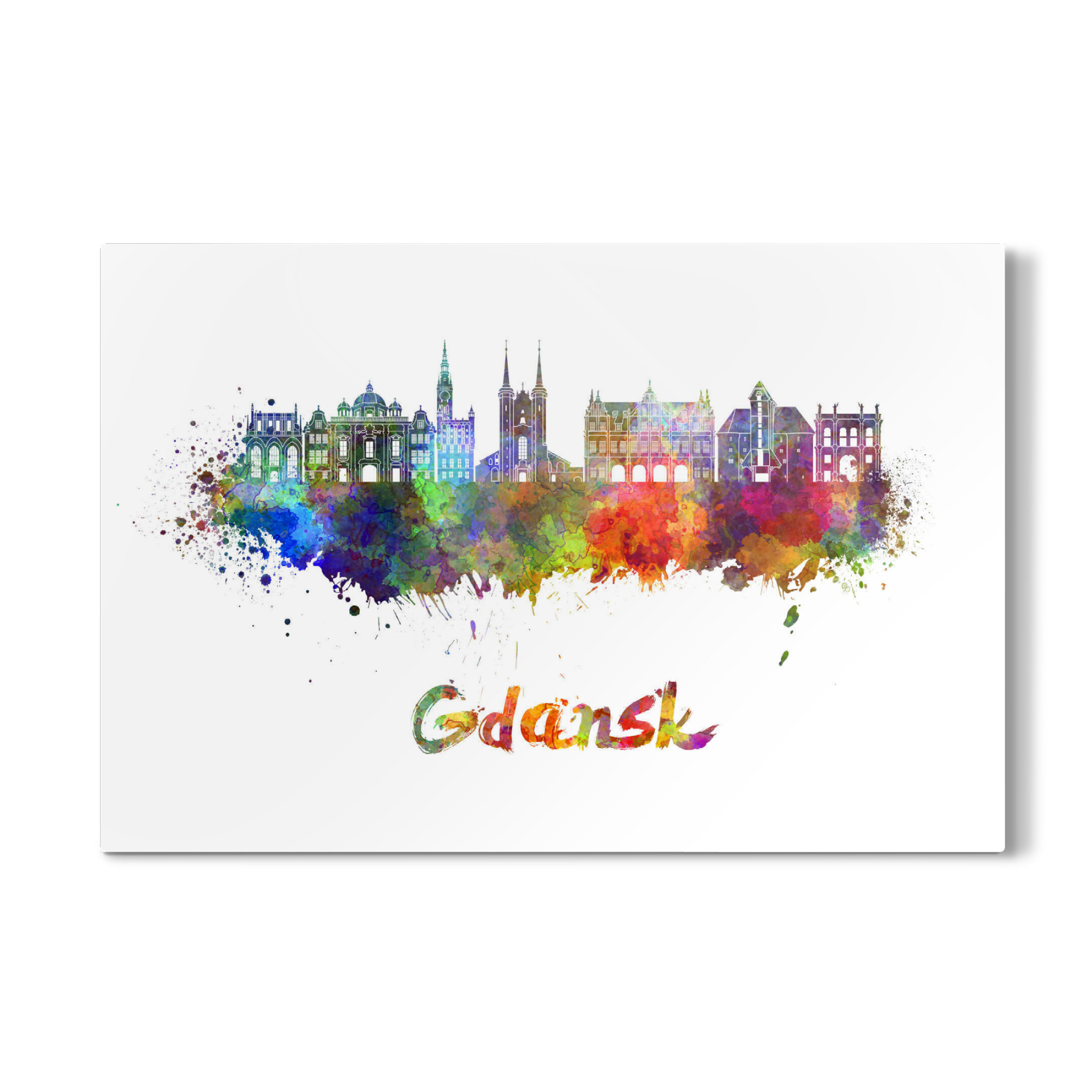 Galerie-Print "GDANSK skyline-b" 75x50 cm artboxONE