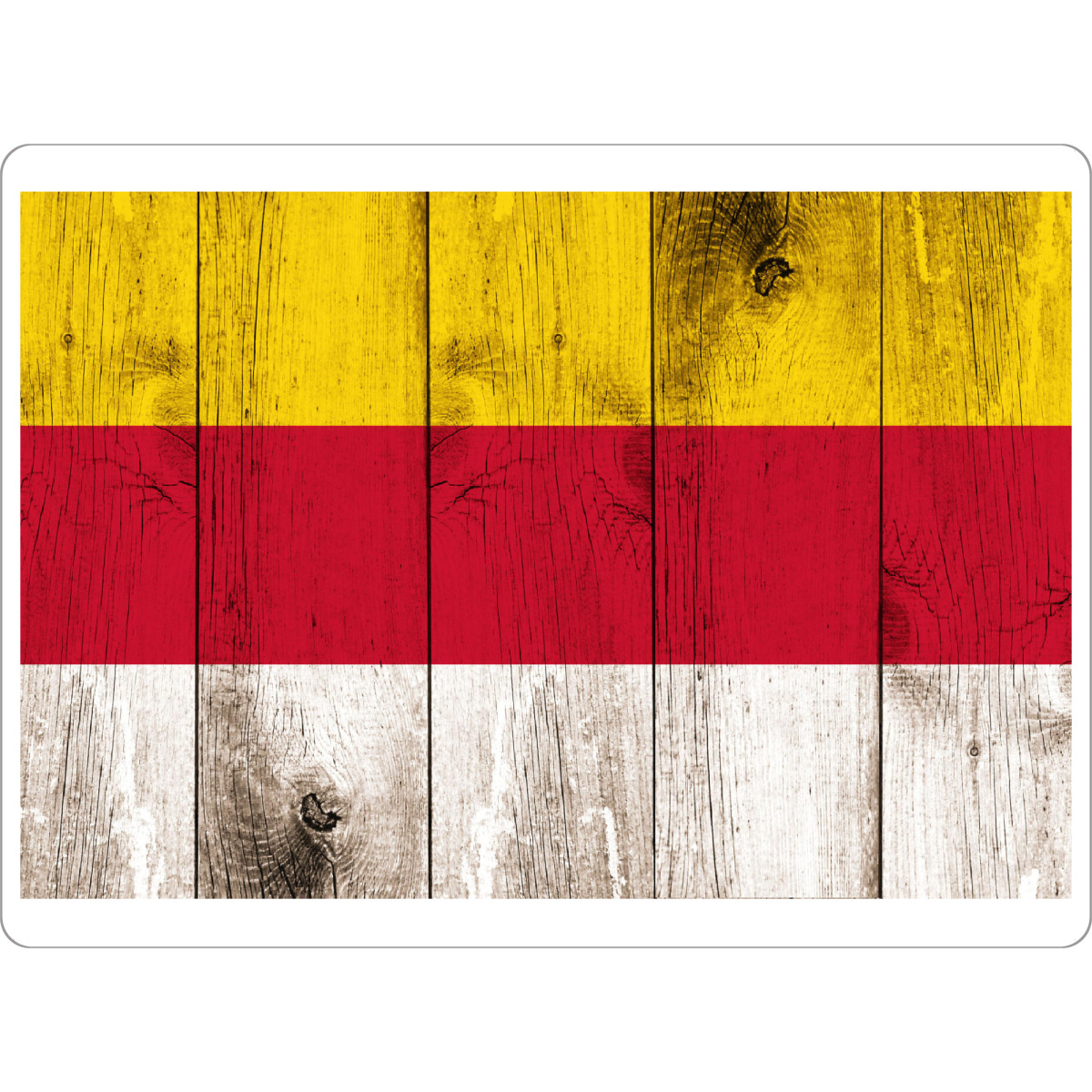 Tischset "Kärnten vintage flag" artboxONE - Reise,Reise / Länder - Kärnten,Flagge,Fahne,Vintage,Grunge,österreich,Austria,Bunt,Colorful