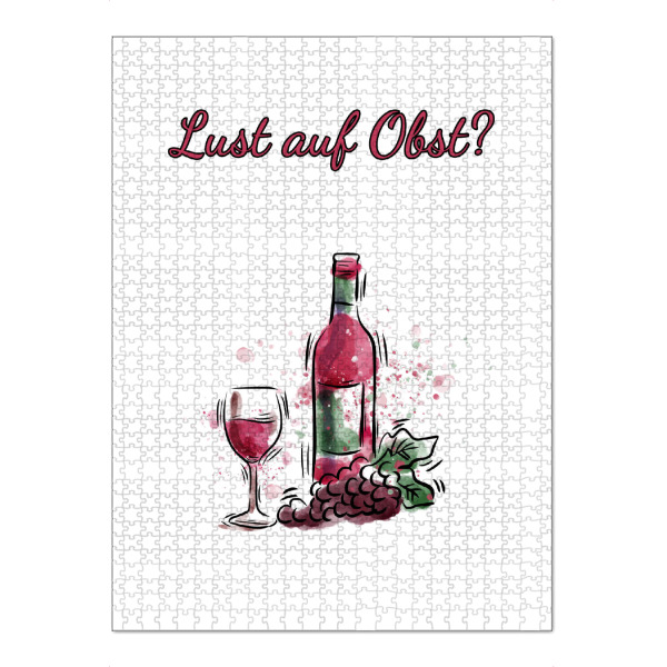 Puzzle Ravensburger "Lust auf Obst" artboxONE - Typografie,Essen & Trinken / Alkohol,Essen & Trinken / Obst & Gemüse