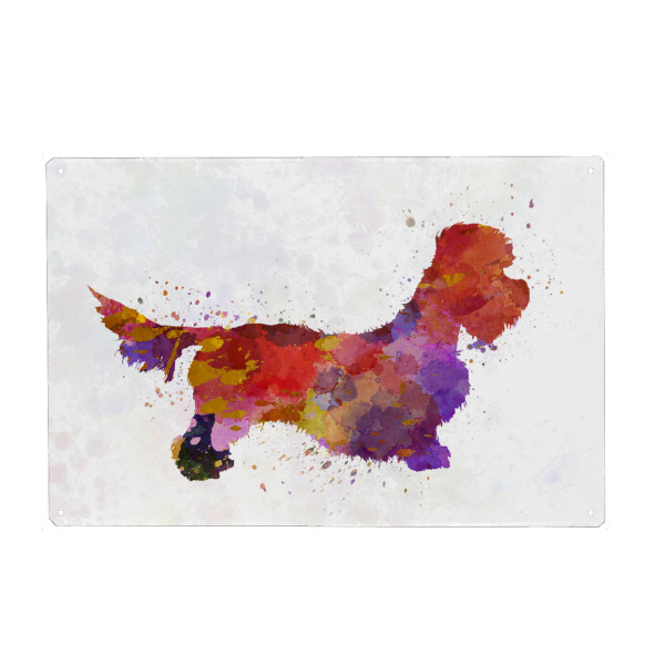 Holzbild "Dandie Dinmont terrier" artboxONE - Tiere,Abstrakt