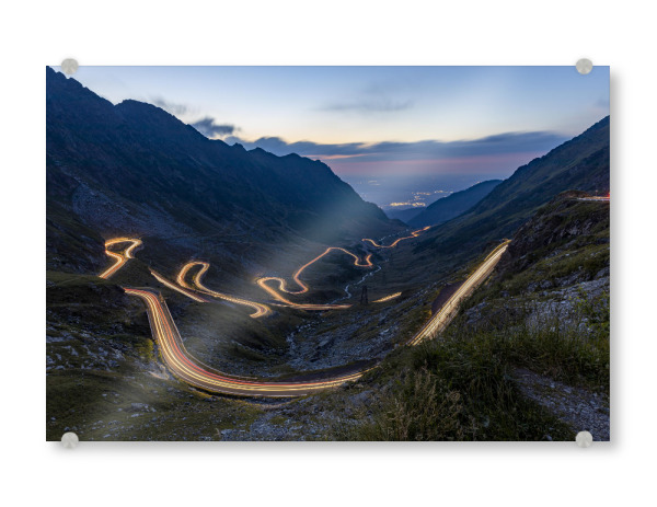 Acrylglasbild "Transfaragasan" artboxONE - Natur,Reise / Länder