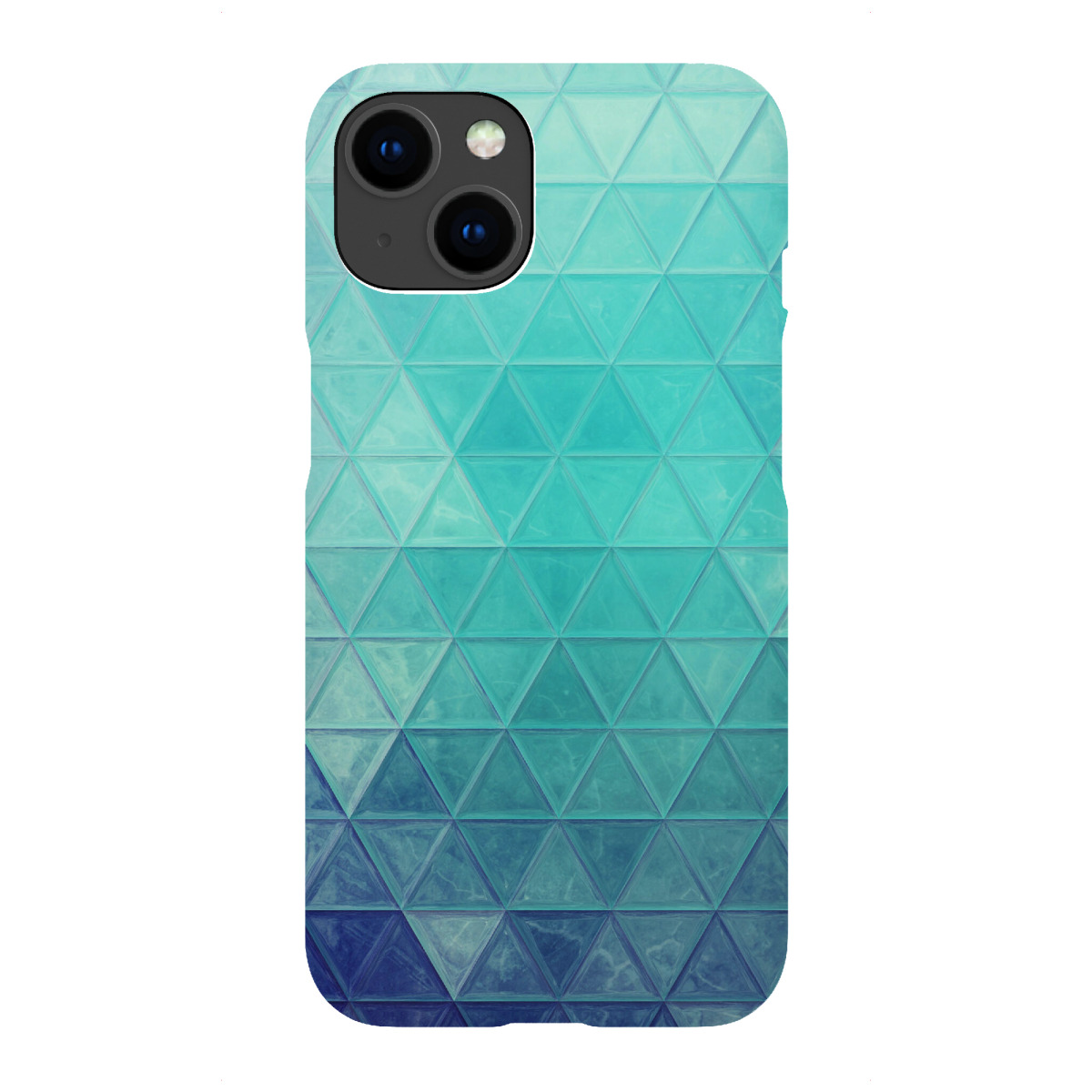 "Mosaic sea blue"für iPhone - Premium-Case Handyhülle artboxONE