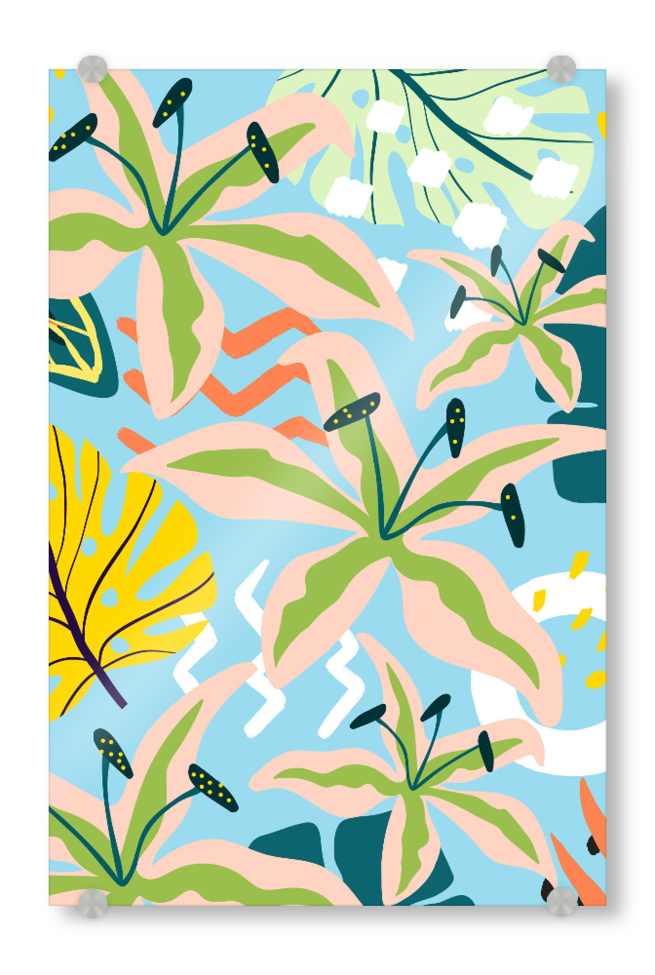 Acrylglasbild "Summer state of mind" artboxONE - Natur,Floral