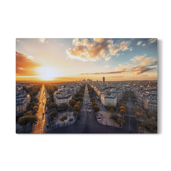 Galerie-Print "Paris City Sunset" 30x20 cm artboxONE