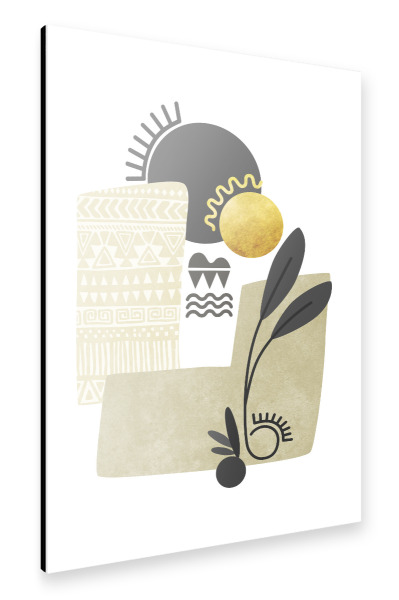 Alu-Dibond "Abstract Villa Still Life" 30x20 cm artboxONE