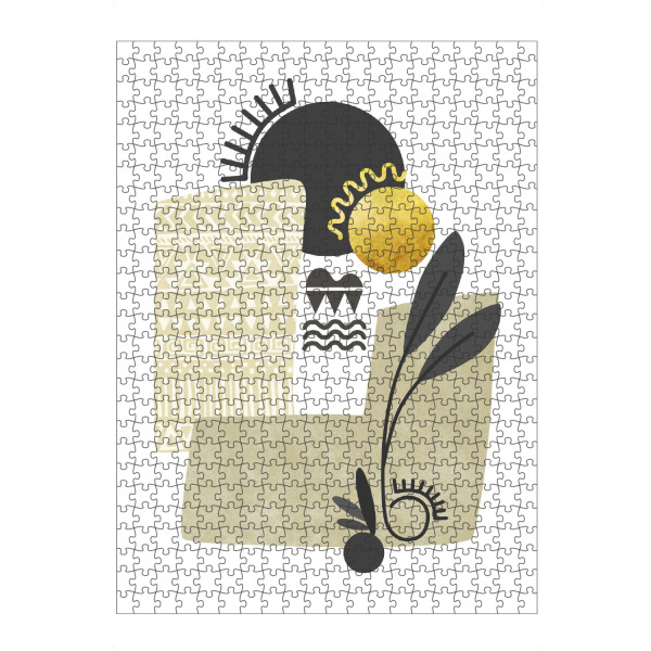 artboxONE Puzzle "Abstract Villa Still Life" artboxONE - Natur,Abstrakt,Geometrie