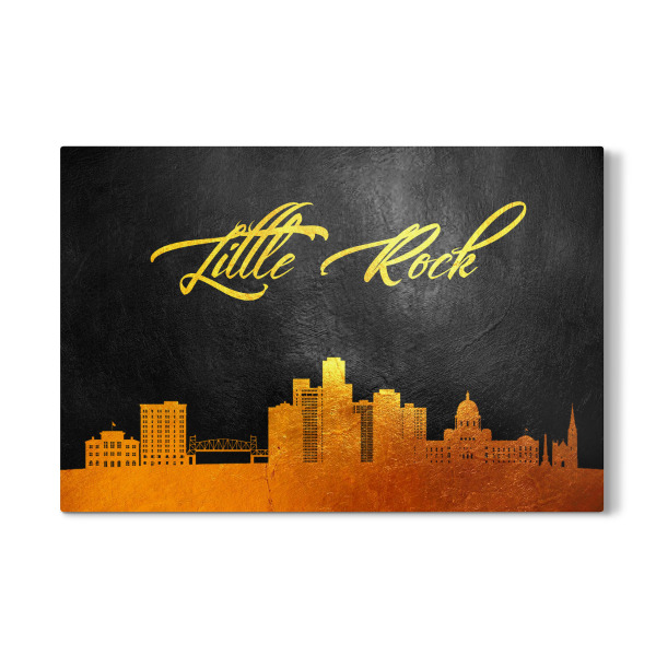 Galerie-Print "Little Rock Arkansas Gold" 30x20 cm artboxONE