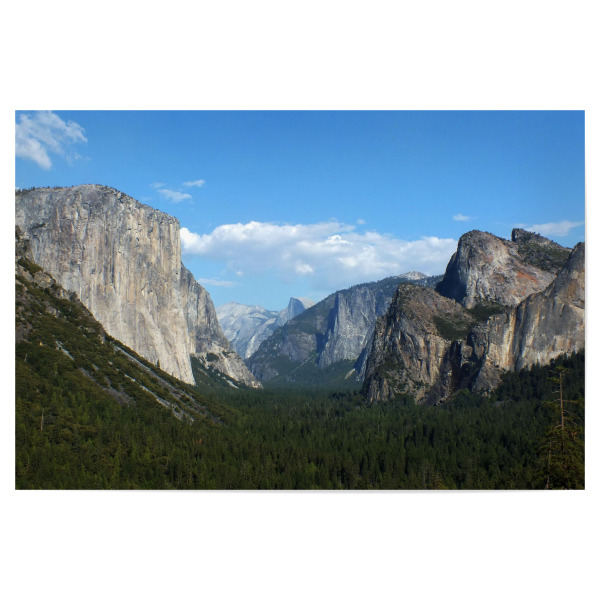 Poster "Das Yosemitetal in USA" artboxONE - Natur,Reise,Reise / Länder