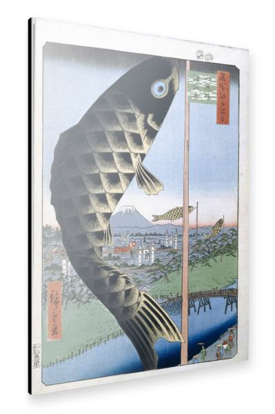 Alu-Dibond "Suido Bridge und Suruga Hill" 30x20 cm artboxONE