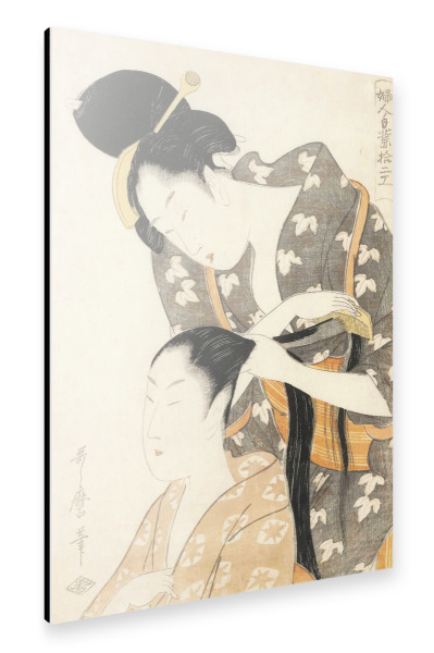 Alu-Dibond "Friseuse (Kamiyui)" 30x20 cm artboxONE