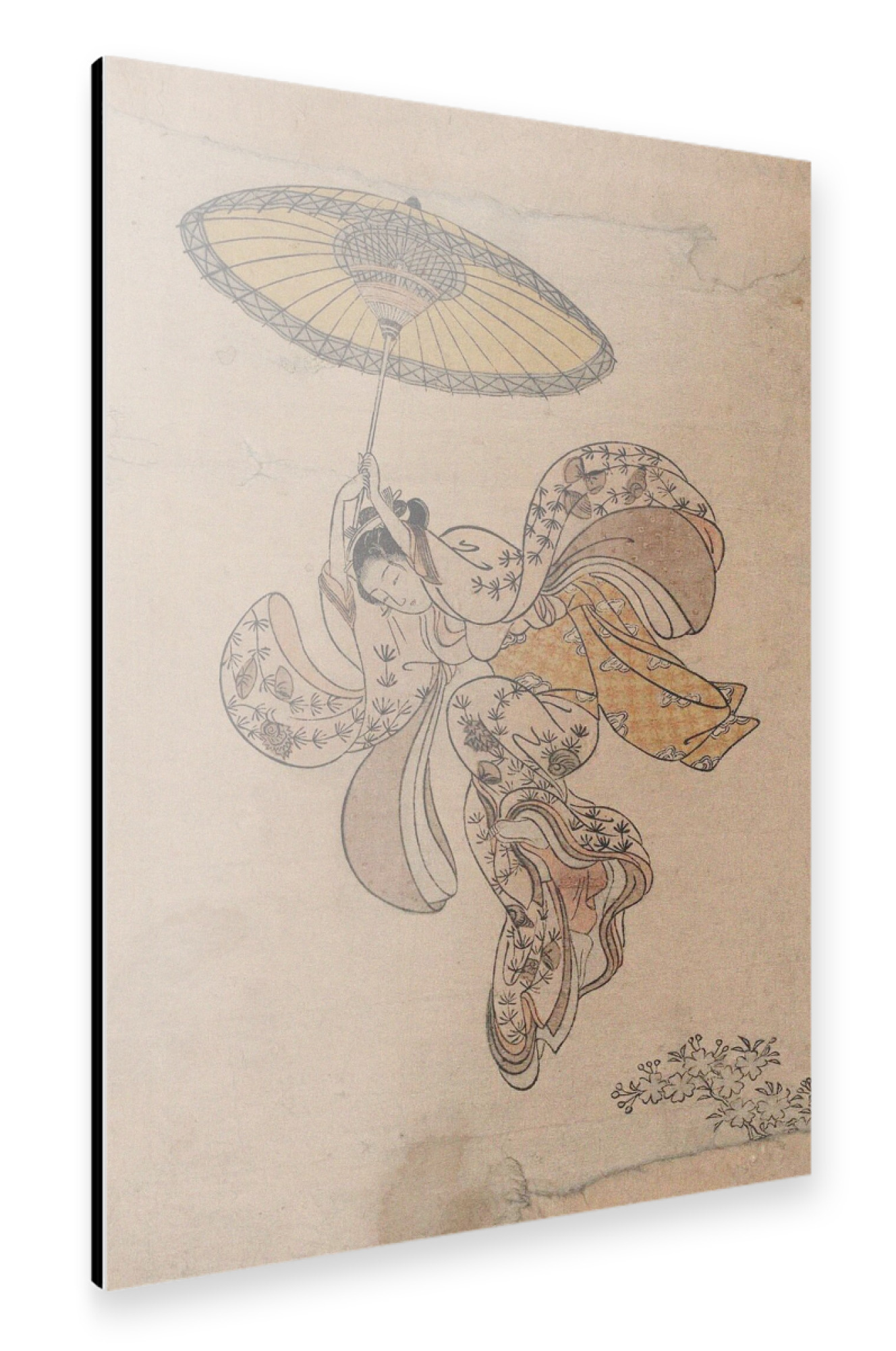 Alu-Dibond "Suzuki Harunobu - Junge Frau" 30x20 cm artboxONE