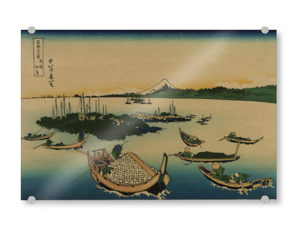 Acrylglasbild "Die Insel Tsukuda - Musashi" artboxONE - Natur,Reise,Reise / Asien