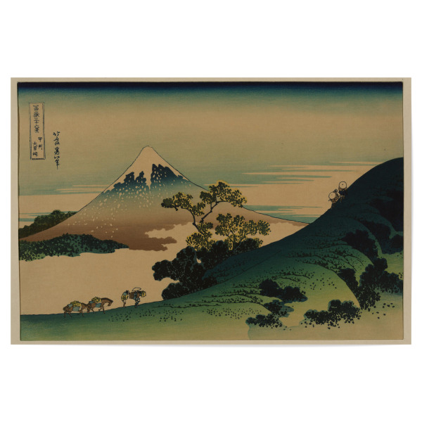 Poster 30x20 cm "Der Inume-Pass in der Provinz Kai" artboxONE - Natur,Reise,Reise / Asien