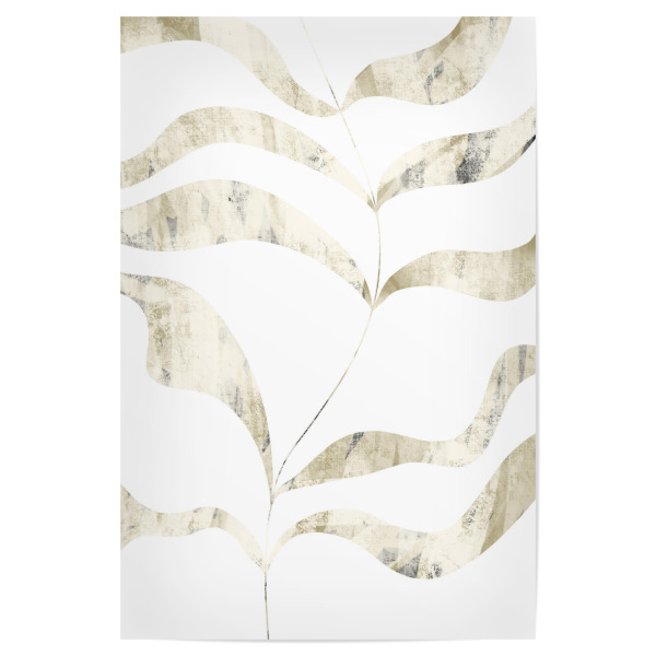 Poster "Textured Leaves" artboxONE - Floral,Abstrakt - Illustration,Textur,Floral,Leaf,Blatt,Abstract,Abstrakt