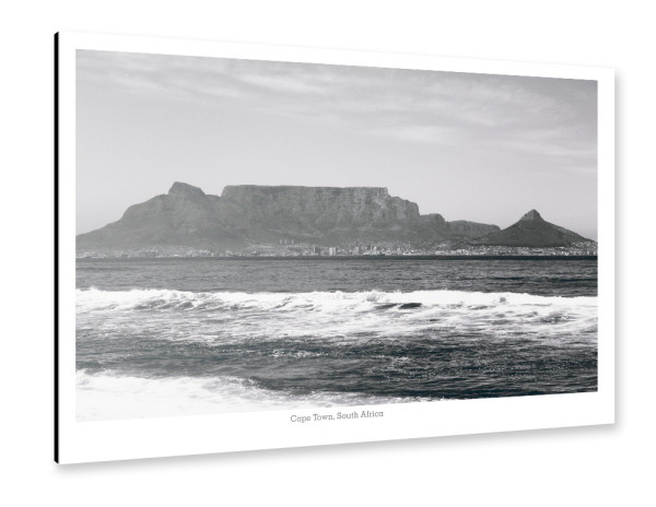Alu-Dibond "Der Tafelberg, Kapstadt" 30x20 cm artboxONE