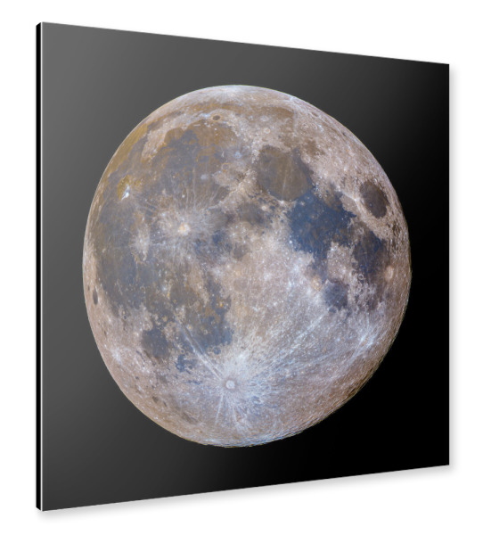 Alu-Dibond "Super Vollmond" 30x30 cm artboxONE