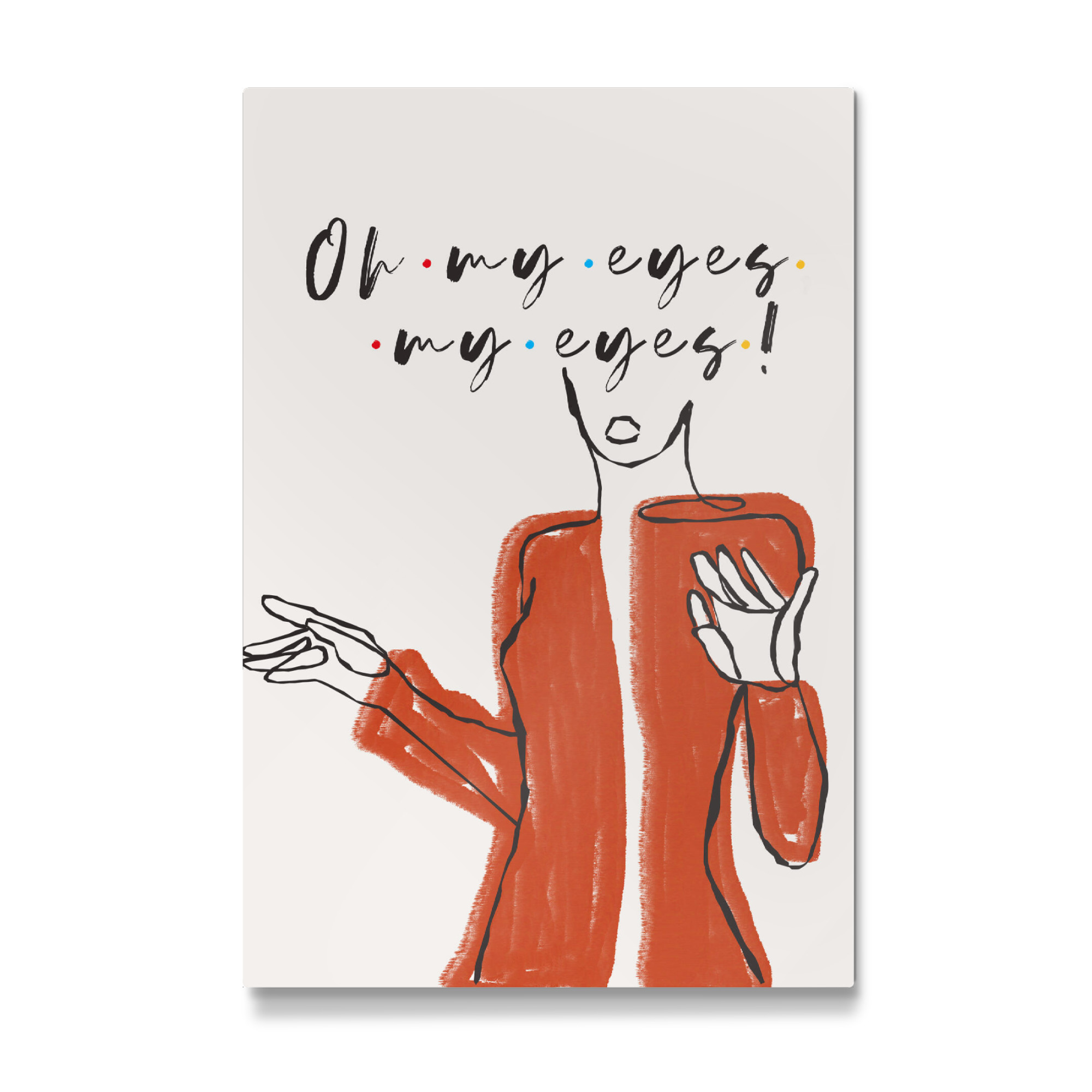 Galerie-Print "My eyes, my eyes" 75x50 cm artboxONE