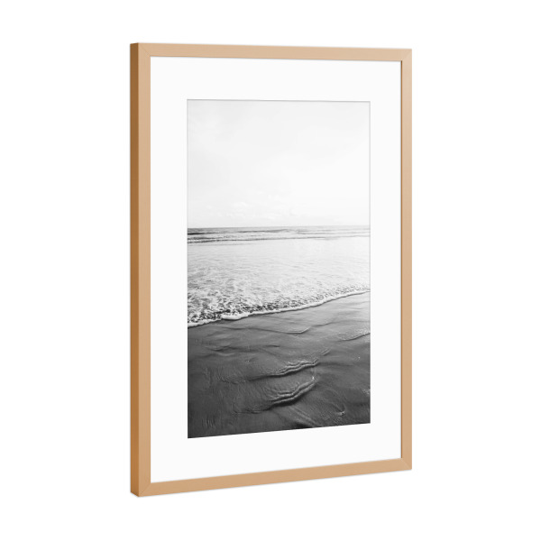Poster mit Rahmen Kupfer "Beach and Sunlight" artboxONE - Natur,Reise,Reise / Strand und Meer,Reise / Asien