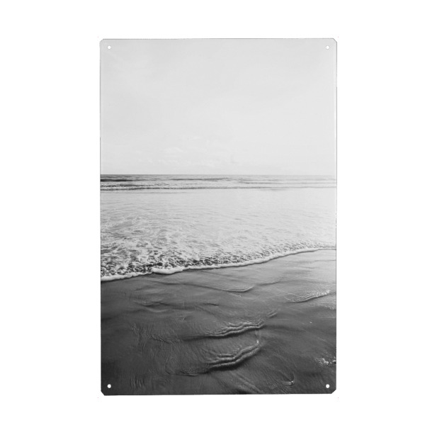 Metall Poster "Beach and Sunlight" artboxONE - Natur,Reise,Reise / Strand und Meer,Reise / Asien