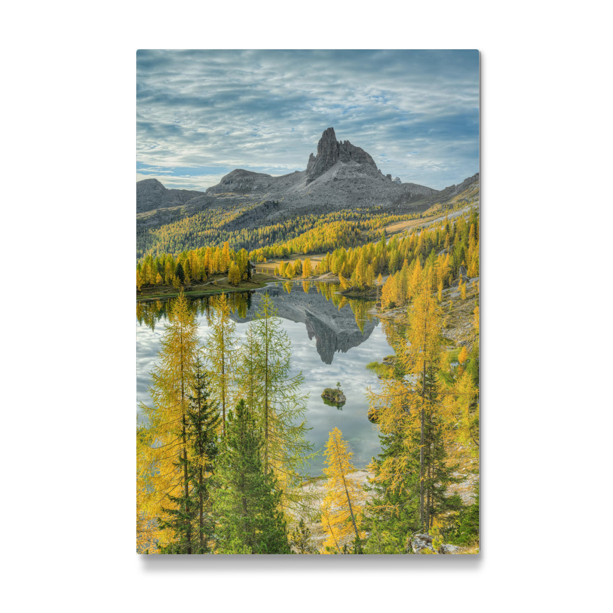 Galerie-Print "Herbst am Lago Federa" 30x20 cm artboxONE